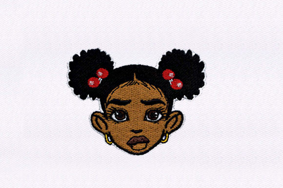 Bun Haired Girl Embroidery Design Review