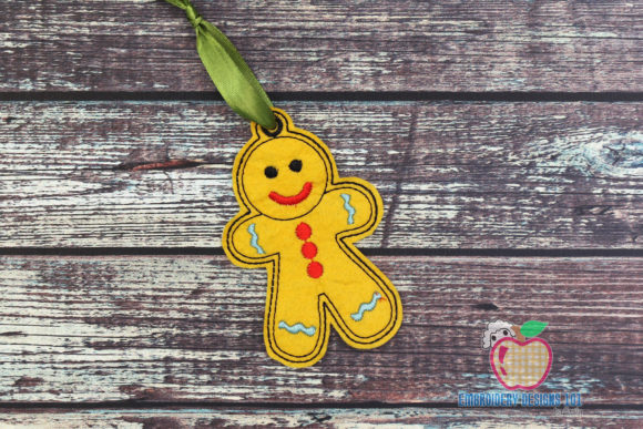 Ginger Bread Man in the Hoop Ornament Review
