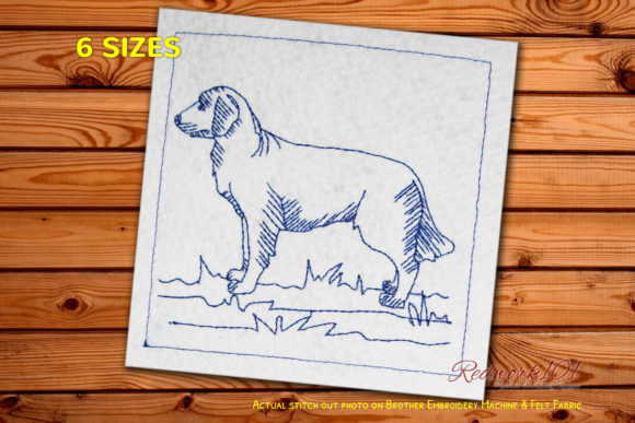 Golden Retriever Dog Embroidery Review