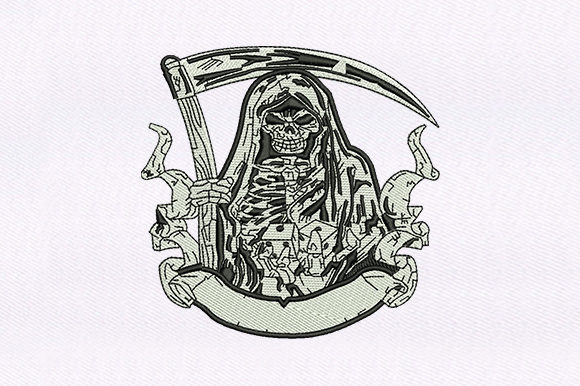 Grim Reaper Embroidery Design Review