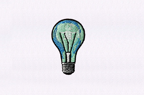 Illuminating Bulb Embroidery Design Review