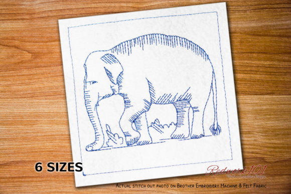 Indian Elephant Embroidery Review