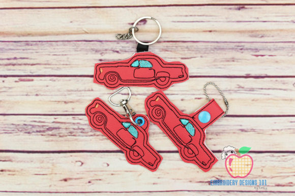 Little Pink Car ITH Snaptab Keyfob Review